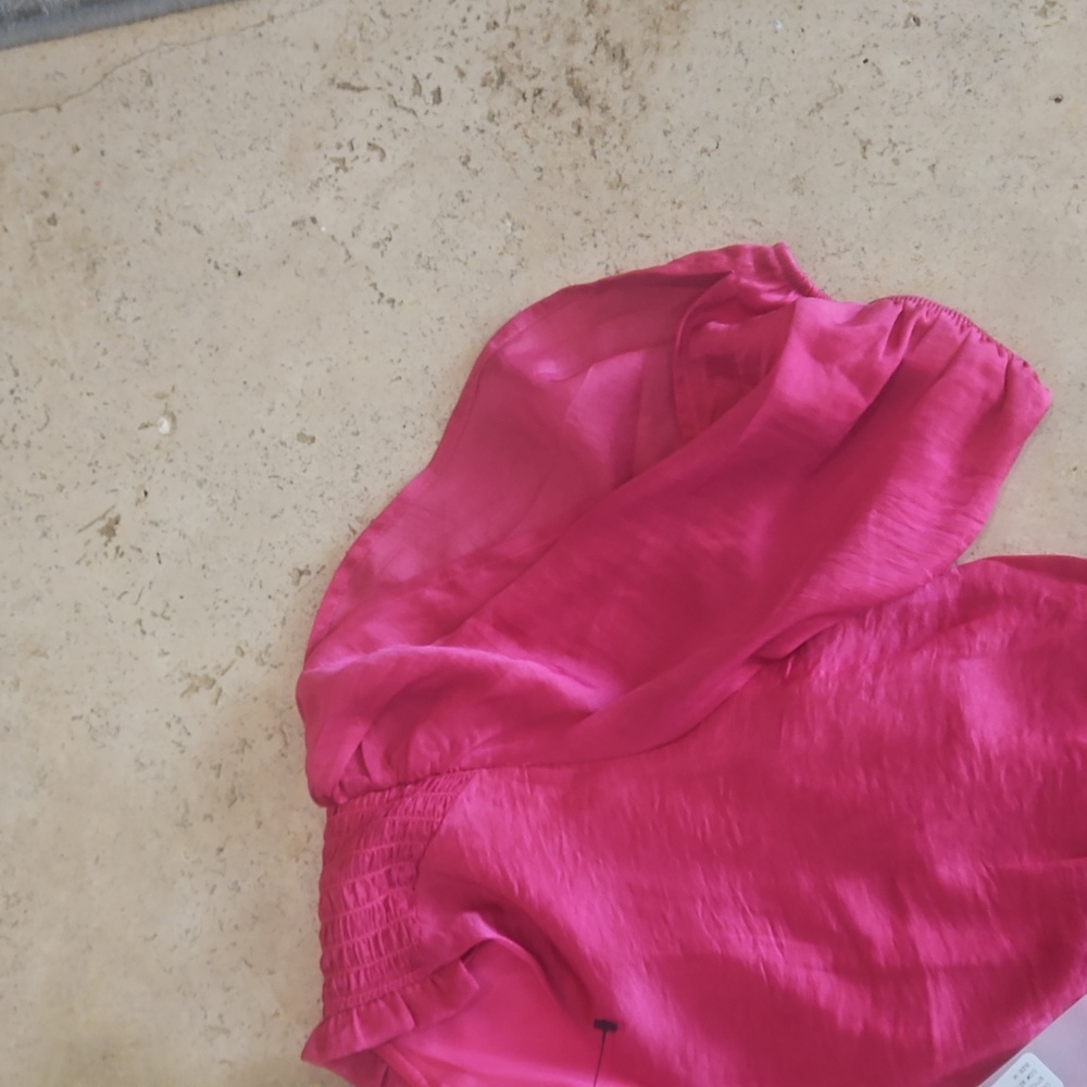 Sam Edelman Fuchsia Ruffled Dress - Picture 5 of 8